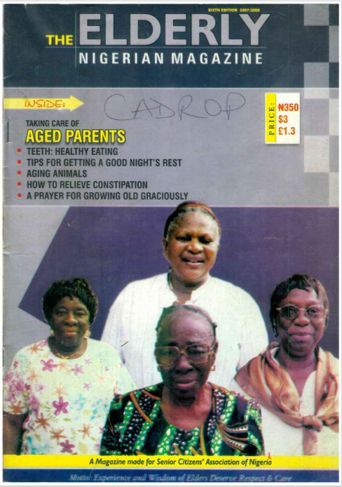 6th Edition of The Elderly Nigerian Magazine
