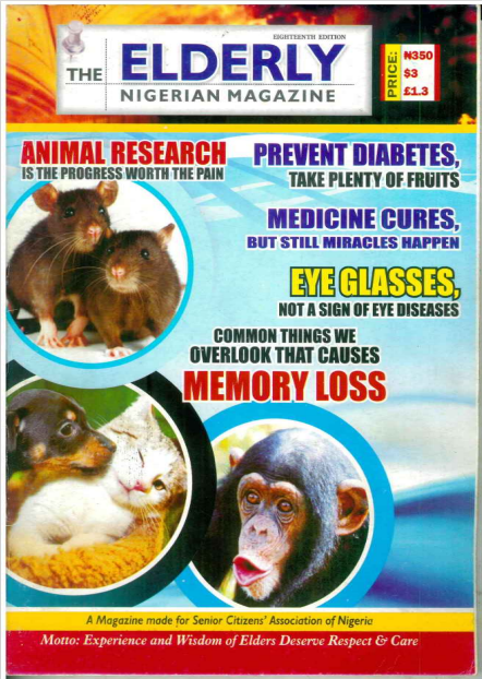 18th Edition of The Elderly Nigerian Magazine